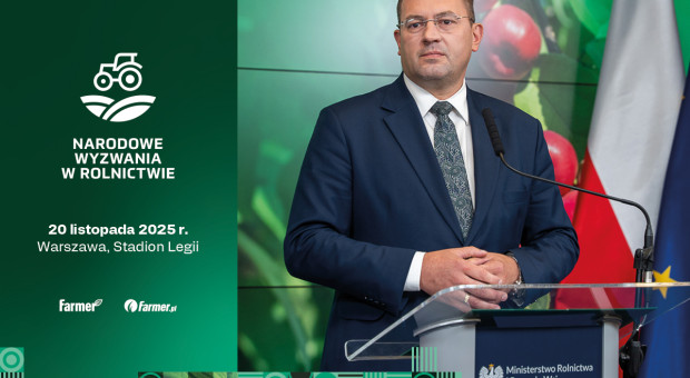 Minister Stefan Krajewski weźmie udział w konferencji Narodowe Wyzwania w Rolnictwie