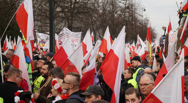 Wydłużenie terminów nie wystarczyło. Rolnicy protestują pod siedzibą ministerstwa