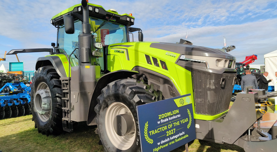Zoomlion wprowadza hybrydowe ciągniki MiDD na Agro Show w Bednarach