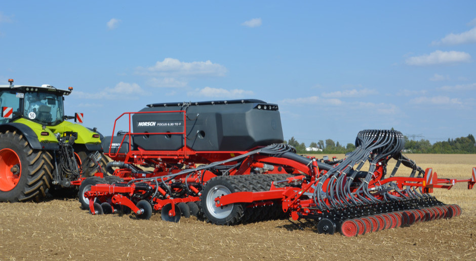 Holding Agrain zakupił cztery maszyny Horsch przed jesiennym siewem